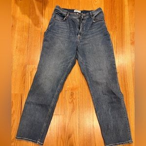 Abercrombie & Fitch The Ankle Straight Ultimate High Rise Jeans SZ 12